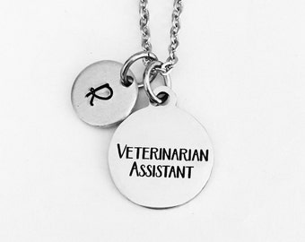 Veterinarian asst - vet tech - animal worker - gifts for vet techs - gifts for her - Veterinarian Asst graduation - Christmas presents