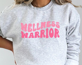 Wellness Warrior Unisex Heavy Blend™ Crewneck Sweatshirt, Plexus, Gut Health, Pink Drink Tee, Plexus Swag, Plexus Gift