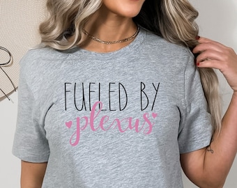 Fueled by Plexus Unisex Jersey Short Sleeve Tee , Plexus Swag, Plexus Pink Drink Shirt,  Plexus Gifts