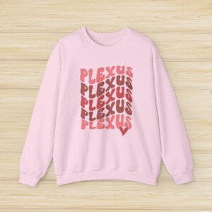 Stacked Retro Plexus Unisex Heavy Blend™ Crewneck Sweatshirt, Plexus, Gut Health, Pink Drink Tee, Plexus Swag, Plexus Gift