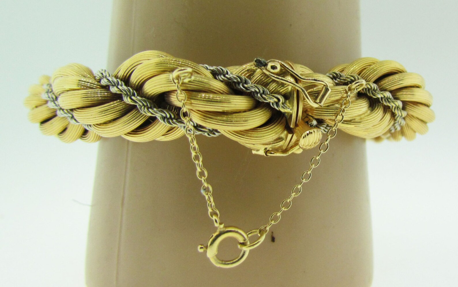 Antique Huge Rope Bracelet. 18 K Gold. European Made. 8 Etsy
