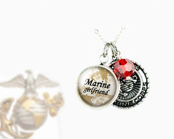 marine necklace girlfriend