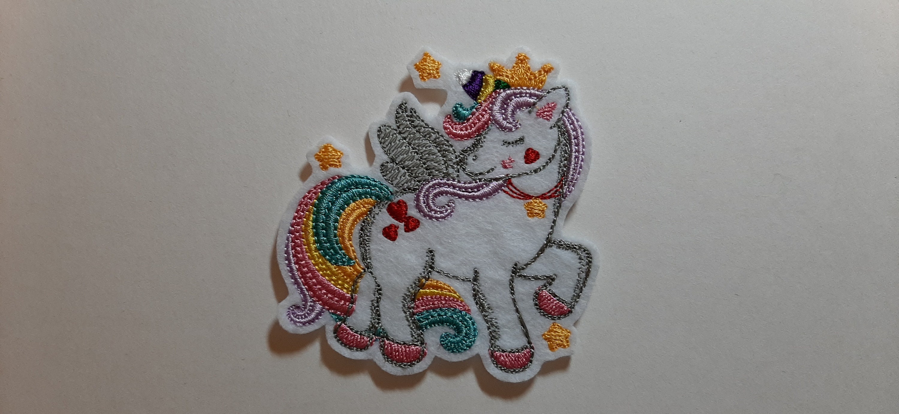 Unicorn iron on or sew on patch Colorful unicorn patch Unicorn | Etsy