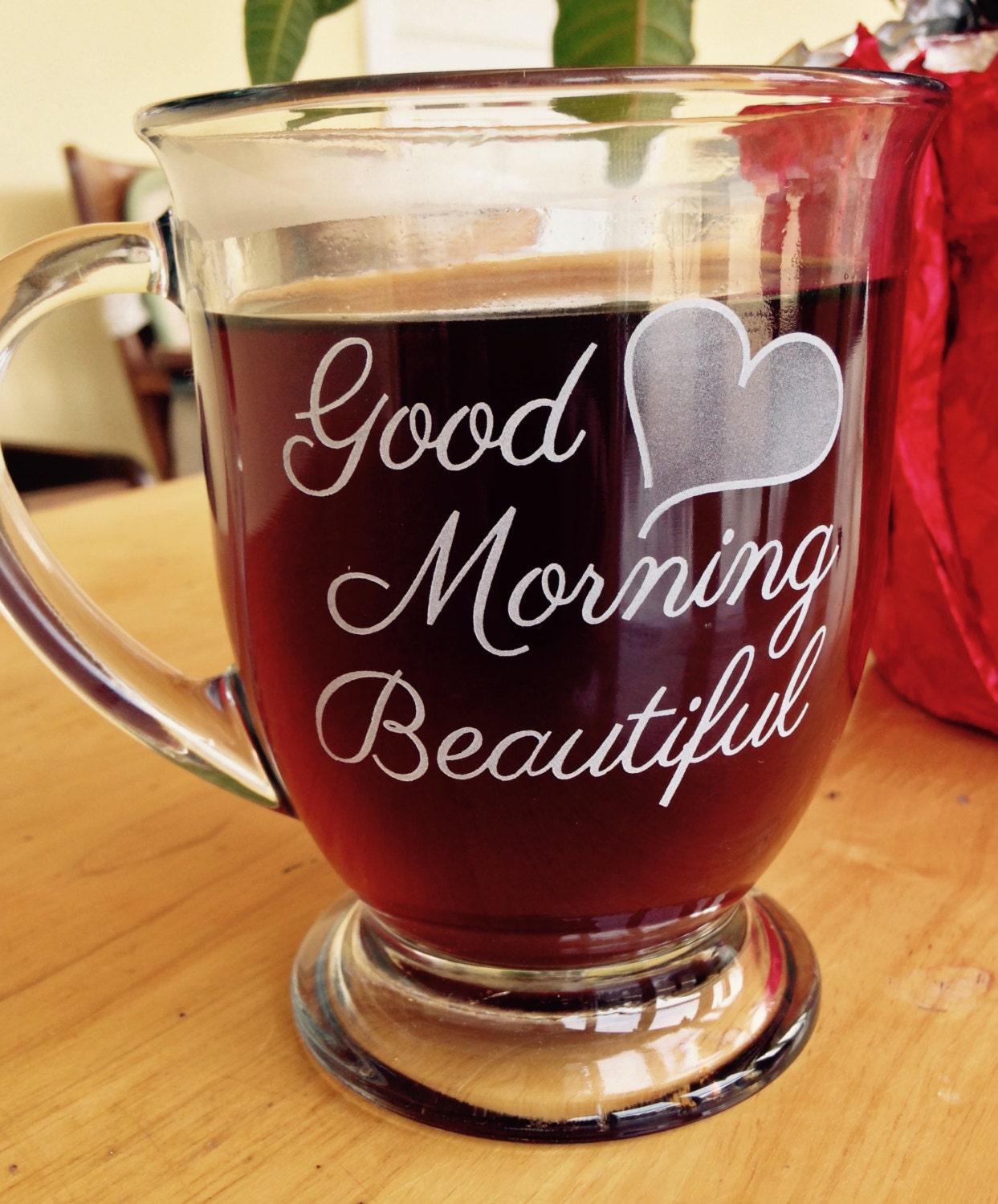 Buy Good Morning Beautiful Coffee Mug Online in India - Etsy