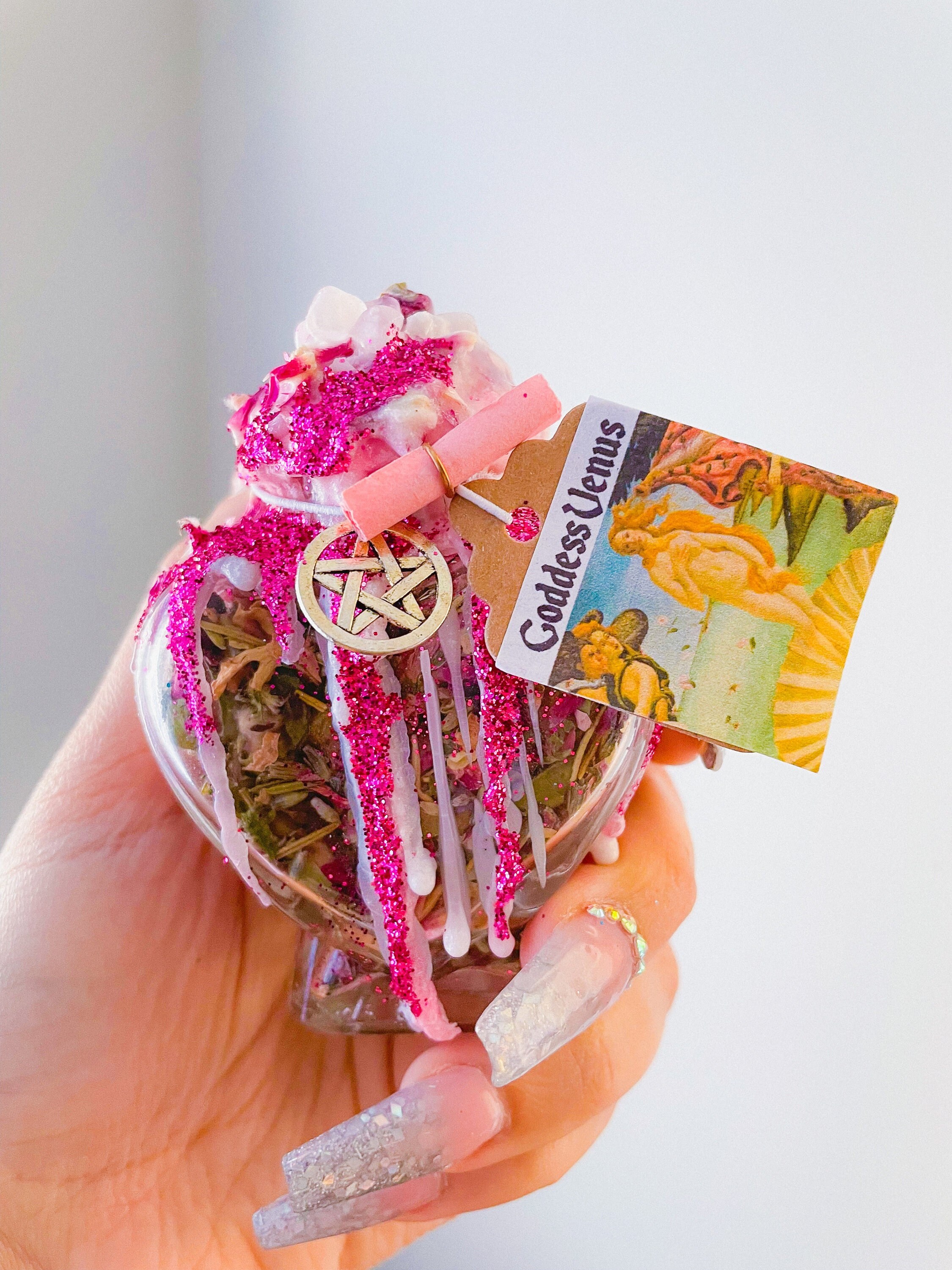 LOVE Witch Potion Venus Invocation Spell Jar for Romance | Etsy