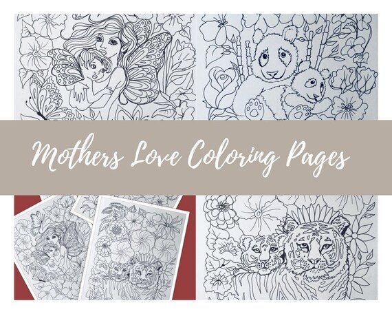 Download 4 Adult Coloring Pages Coloring Book For Adults Printable Etsy