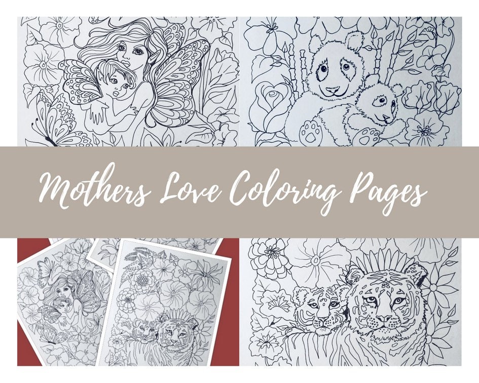 Download 4 Adult Coloring Pages Coloring Book For Adults Printable Etsy