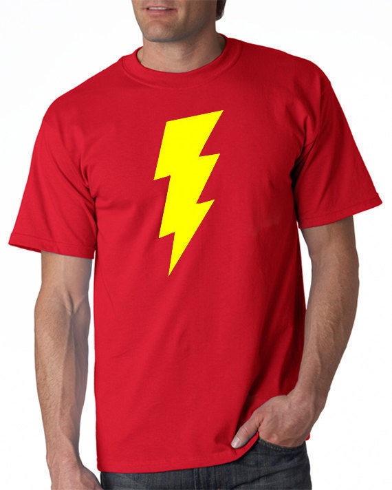 Tillid Boost tælle Shazam T-shirt From the Most Popular TV Big Bang Theory - Etsy