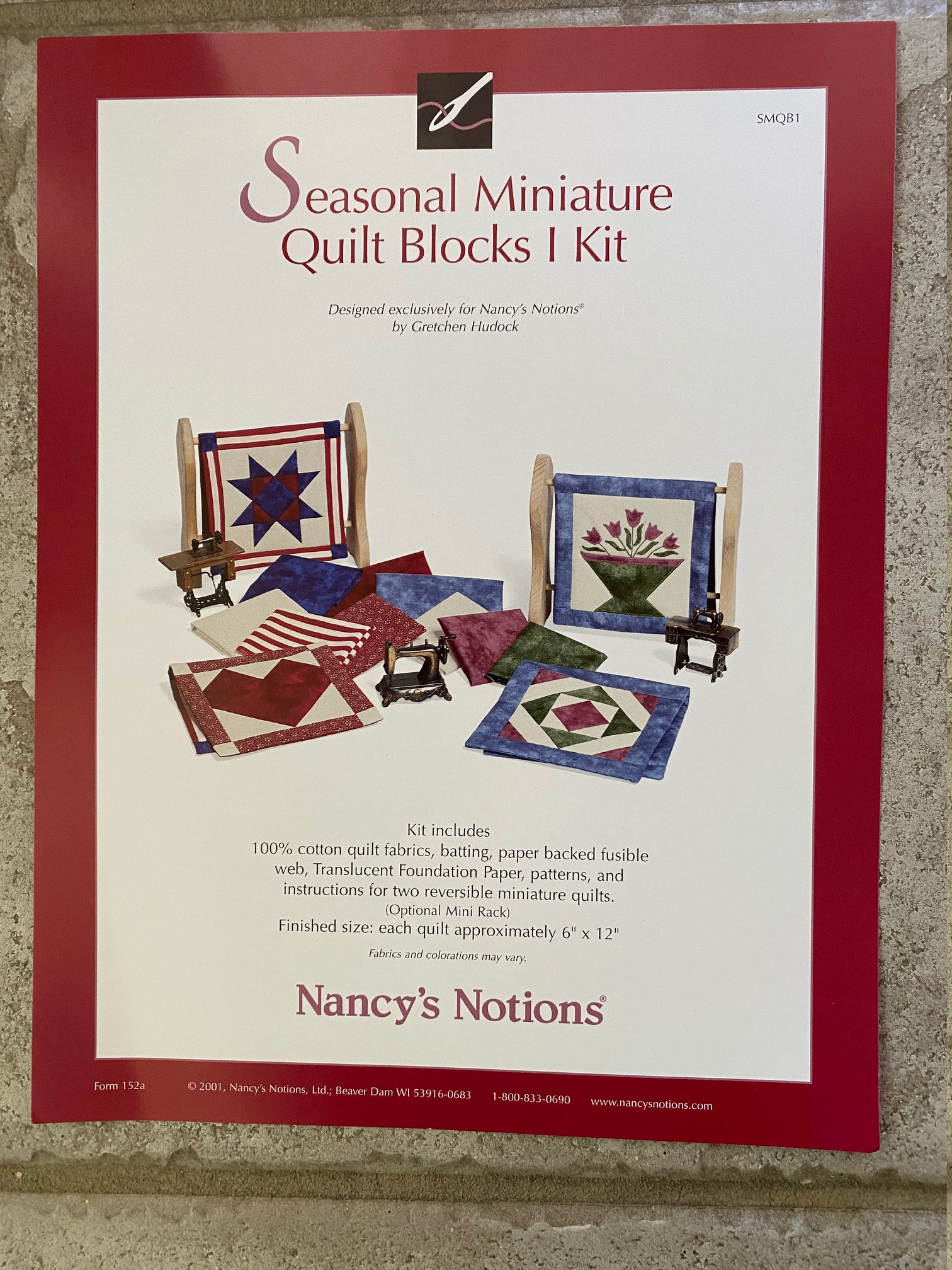 Diy Vintage Sewing With Nancy Notions Seasonal Miniature Quilt Blocks