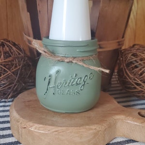 1/2 Pint Mason Jar Cup Dispenser Heritage Jar Cup Holder 3oz Cup Holder Dispenser Urban Farmhouse Country Primitive Housewarming Bridal Gift