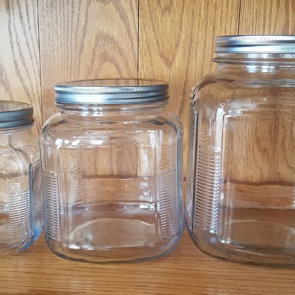 Mason Jar Canister Etsy