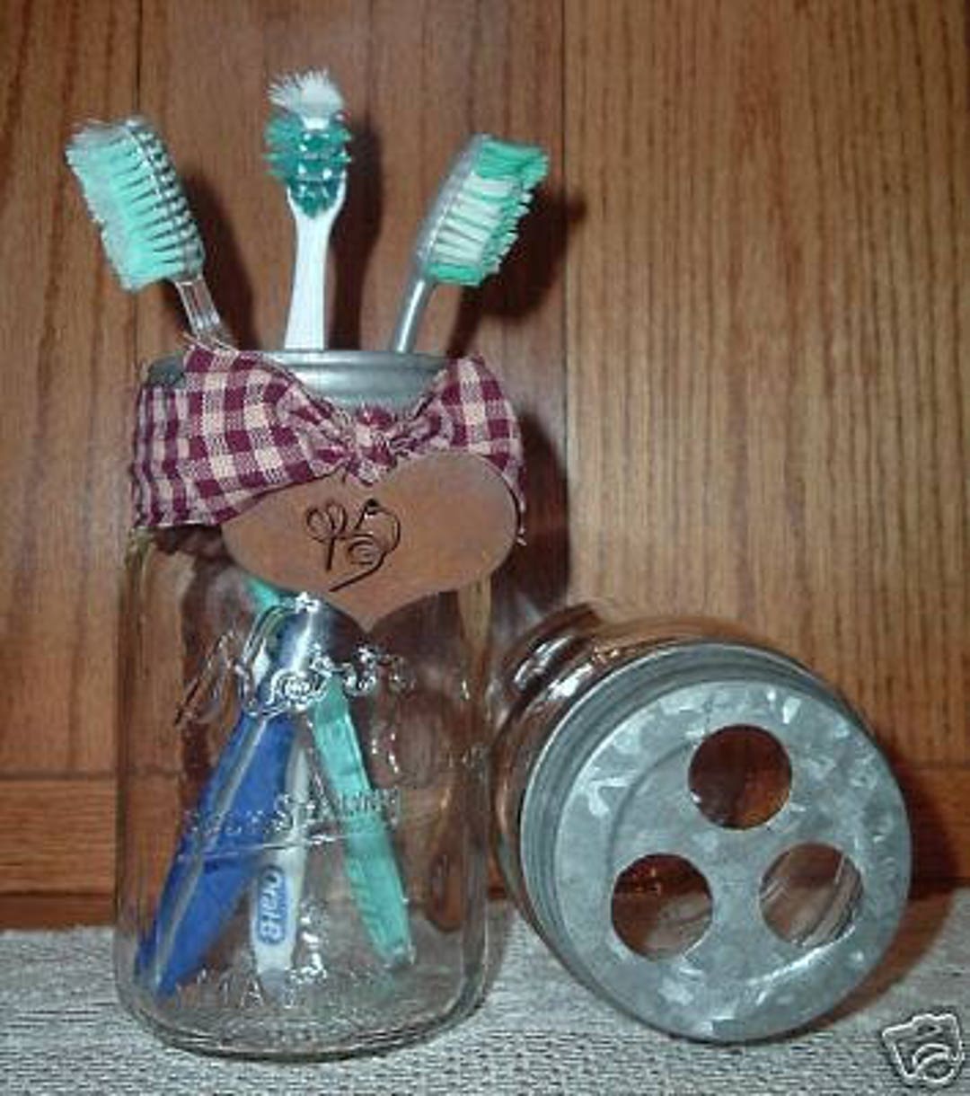 CREATE YOUR OWN Mason Jar Toothbrush Holder Kit Everything You Need to