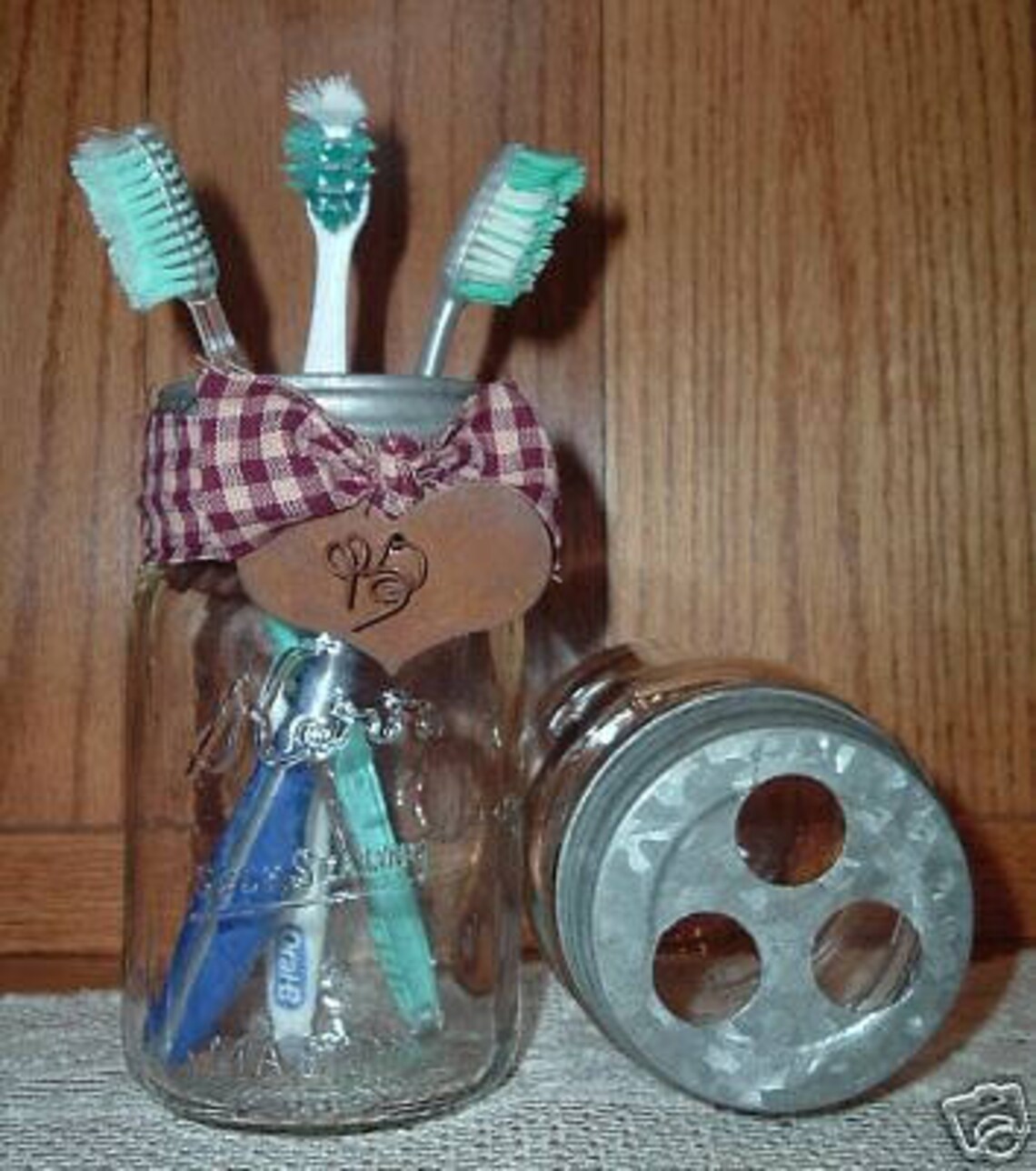 CREATE YOUR OWN Mason Jar Toothbrush Holder Kit Everything Etsy