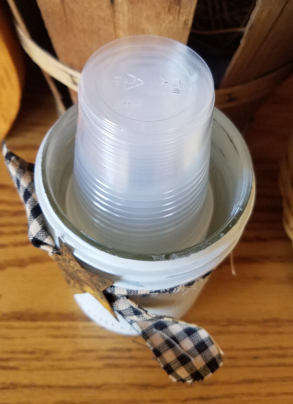 Mason Jar Dixie Cup Holder Pint Jar Cup Holder 5 oz Etsy