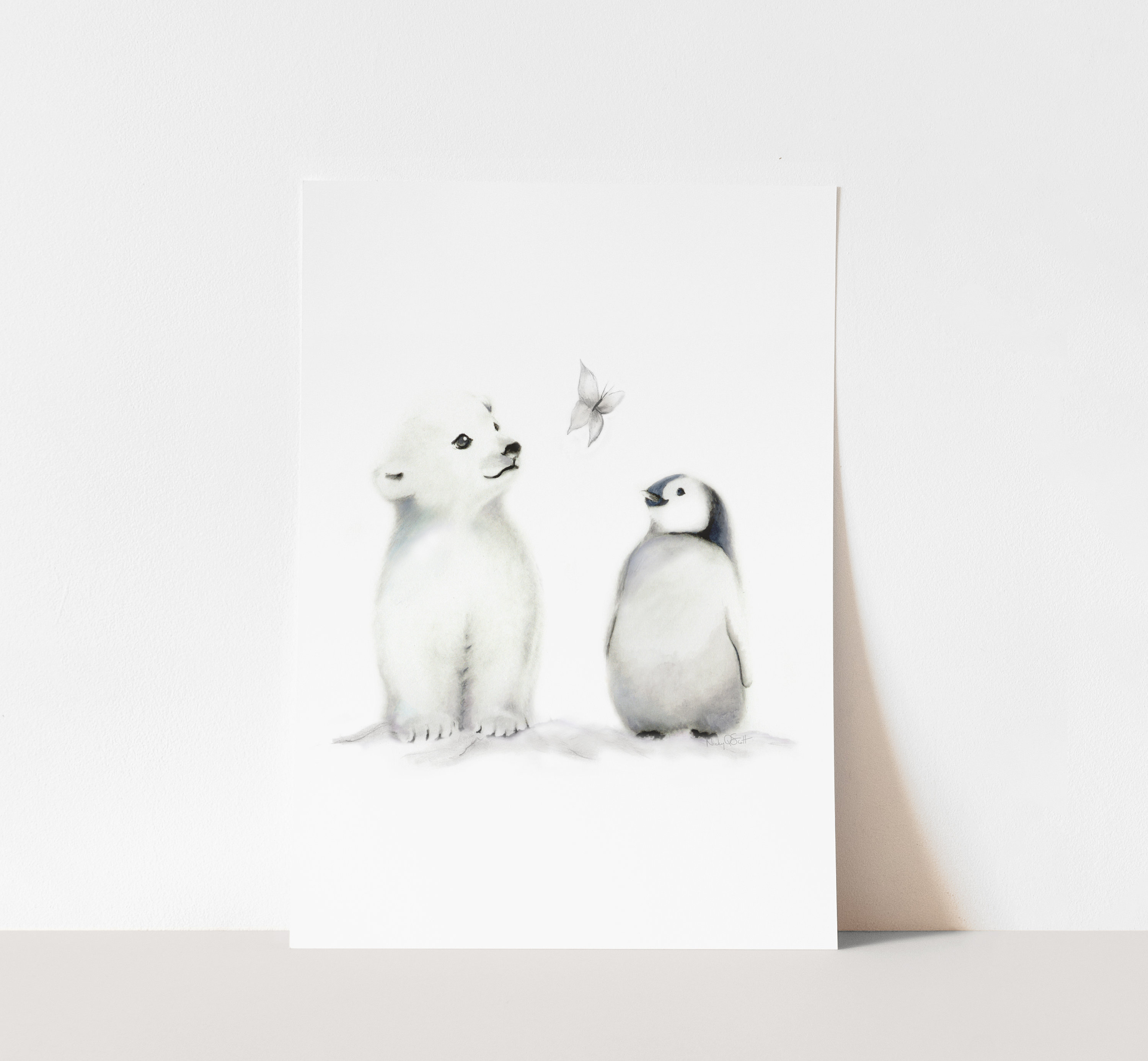 Teddy Bears Nursery Art Print in Sweet Blush - Set of 2 – Studio Q - Art by  Nicky Quartermaine Scott