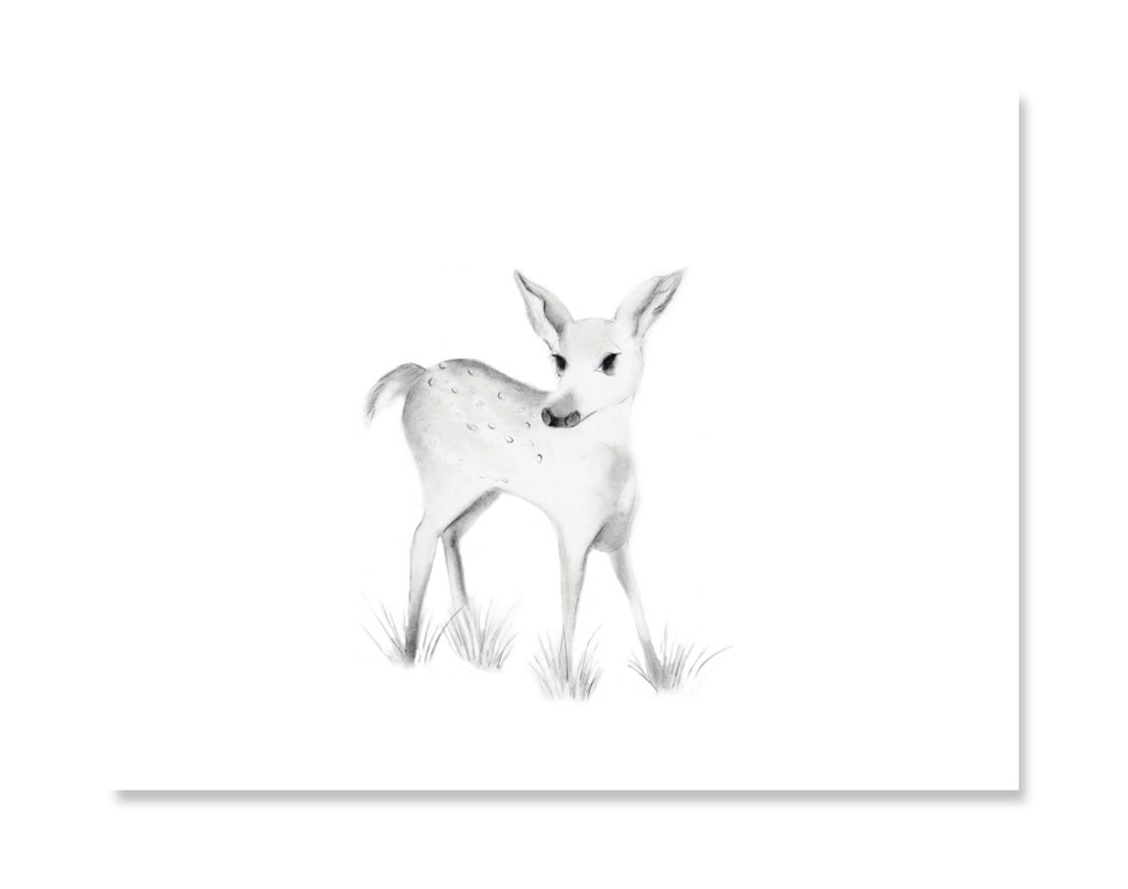 Nursery Animal Art Gender Neutral Baby Art Set of 4 Prints Etsy