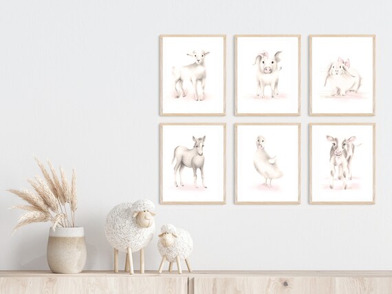 Etsy baby nursery best sale art