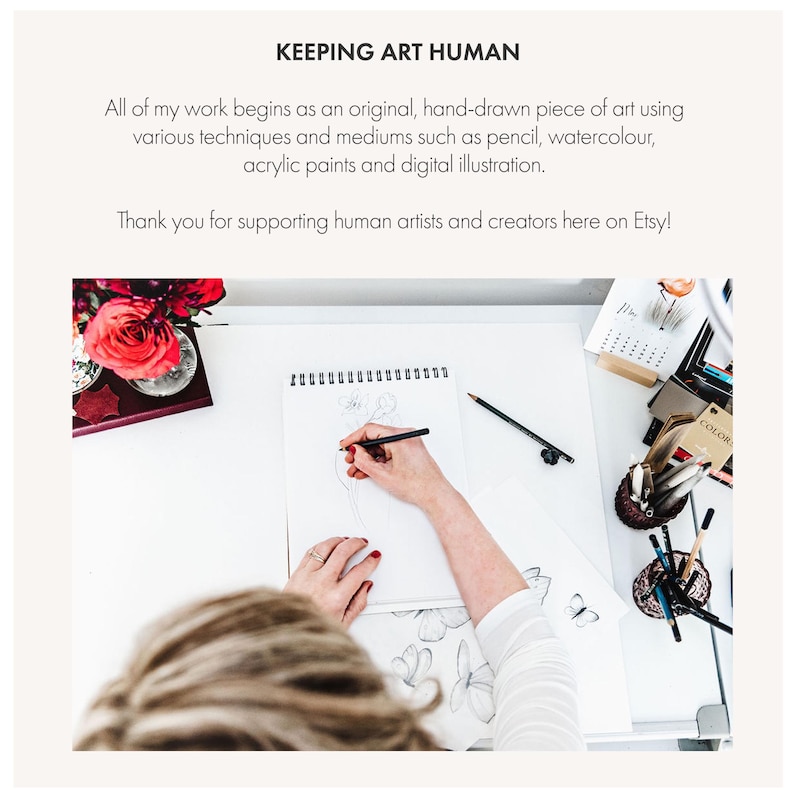 Mythische Baby Animal Prints: Fantasie Kinderzimmer Wand Dekoration (4er Set) Bild 11