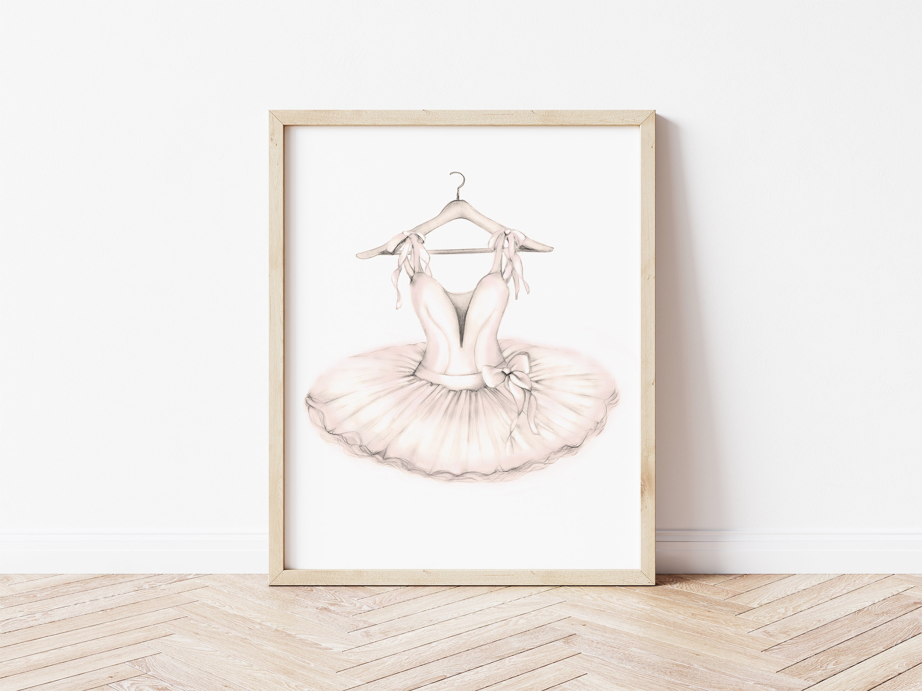 Ballet Dancer Cross Stitch Kit Ballerina Dancing in Pink Tutu & Pointe  Shoes Embroidery Pattern and Supplies, Gift for Girl Room Decor Art 