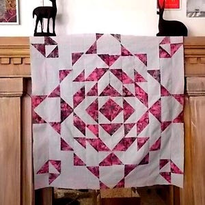 Quilt Panels, PinkyGrau