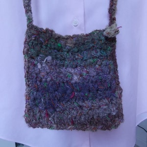 6.0 x 6.0 IN Purse -FlowerGarden-
