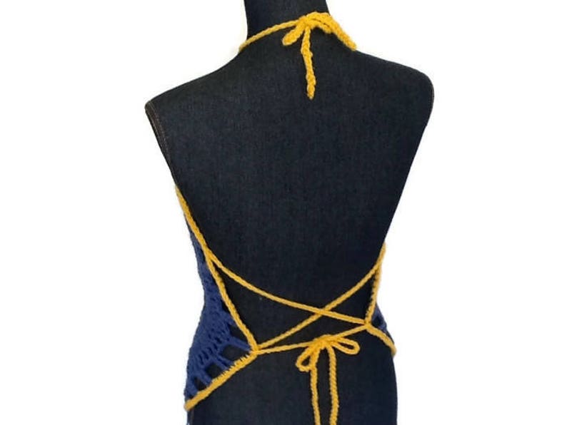 Boho Halter Women/'s Gift Handmade Crochet Halter Top Fringed Top Festival Wear Boho Halter Top Boho Crochet Top Festival Halter Top