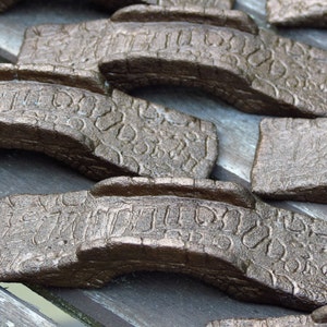 Swilcan Bridge Refrigerator Magnets (Handmade Artwork) ONLY bronze versions remain