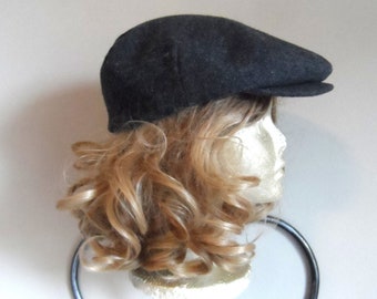 london fog flat cap