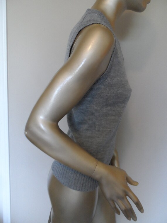 Vintage 1980's CATALINA Sweater Vest* Grey Heather