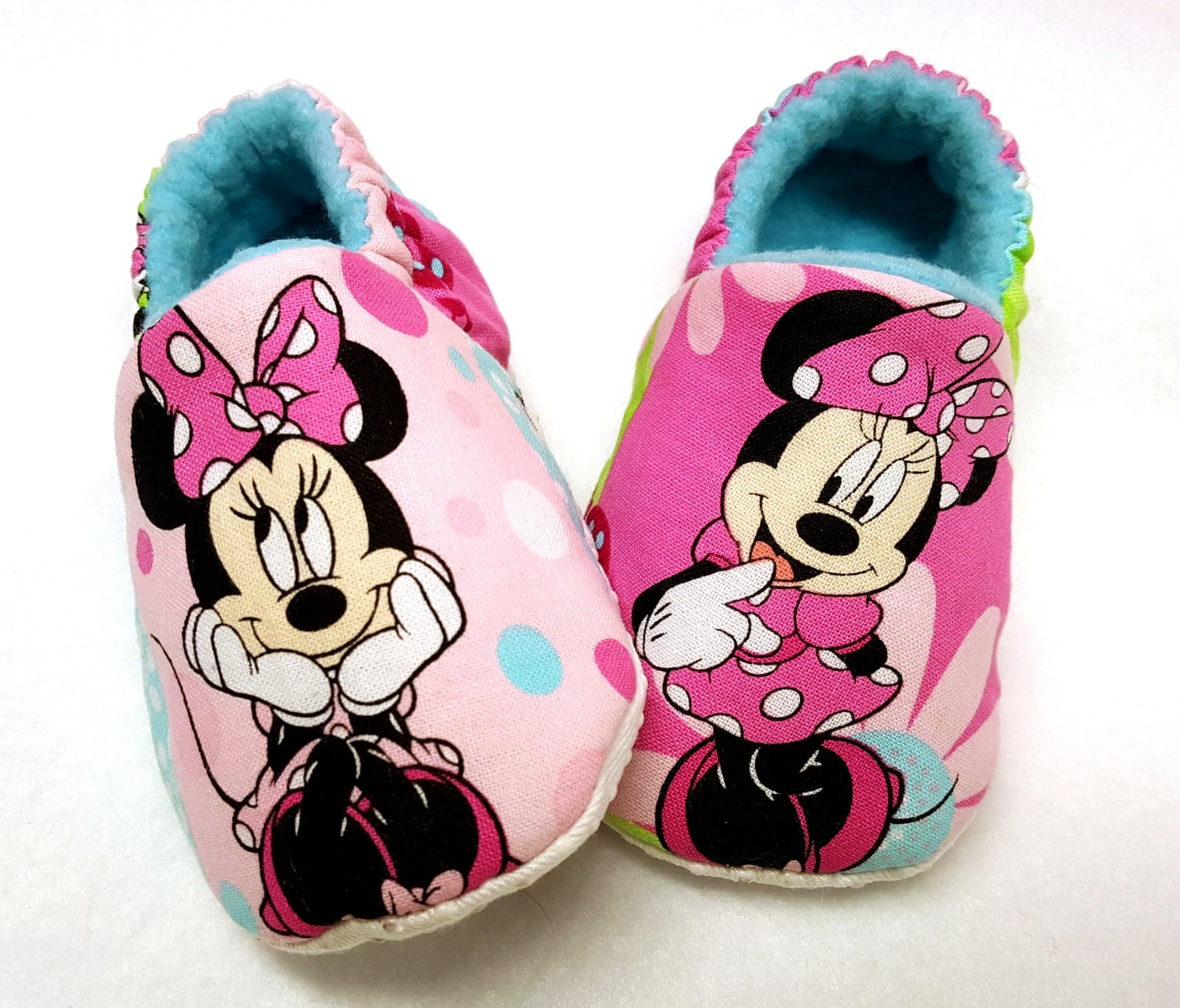 minnie mouse baby slippers