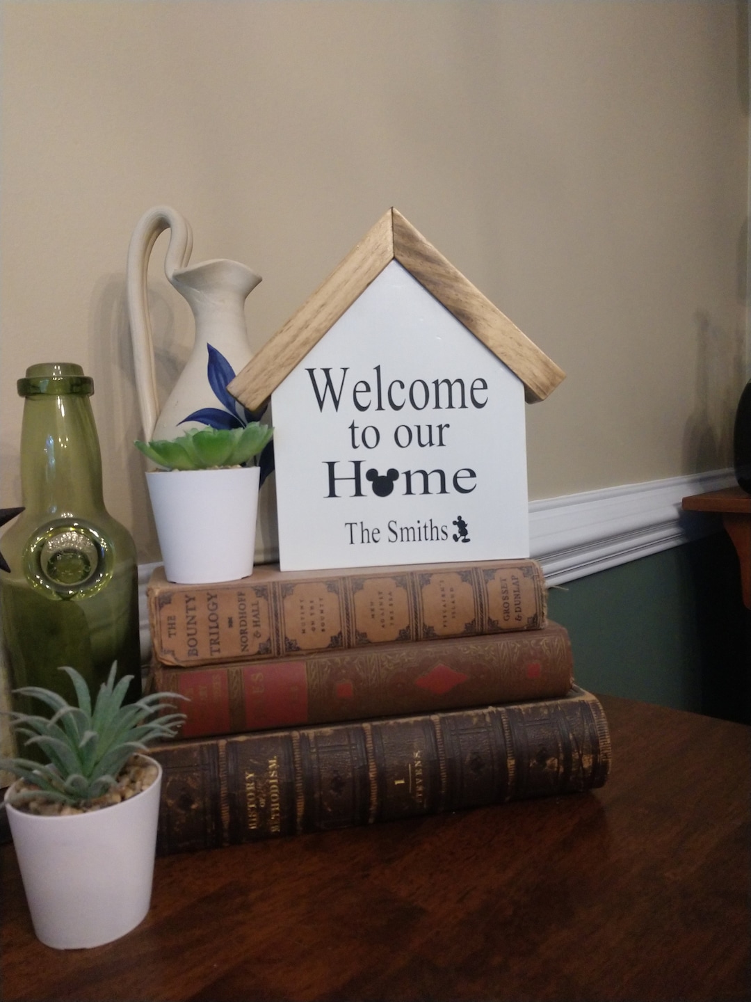 Welcome to Our Home Personalized Disney - Etsy