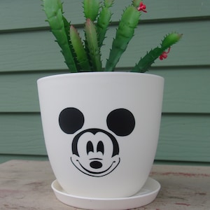 Retro Mickey Mouse Planter Pot