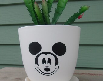 Retro Mickey Mouse Planter Pot