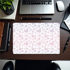 Disney Mouse Pad Muted Pastels, Disney Love Mouse Pad, Disney Office Supply, Mickey Mouse Office