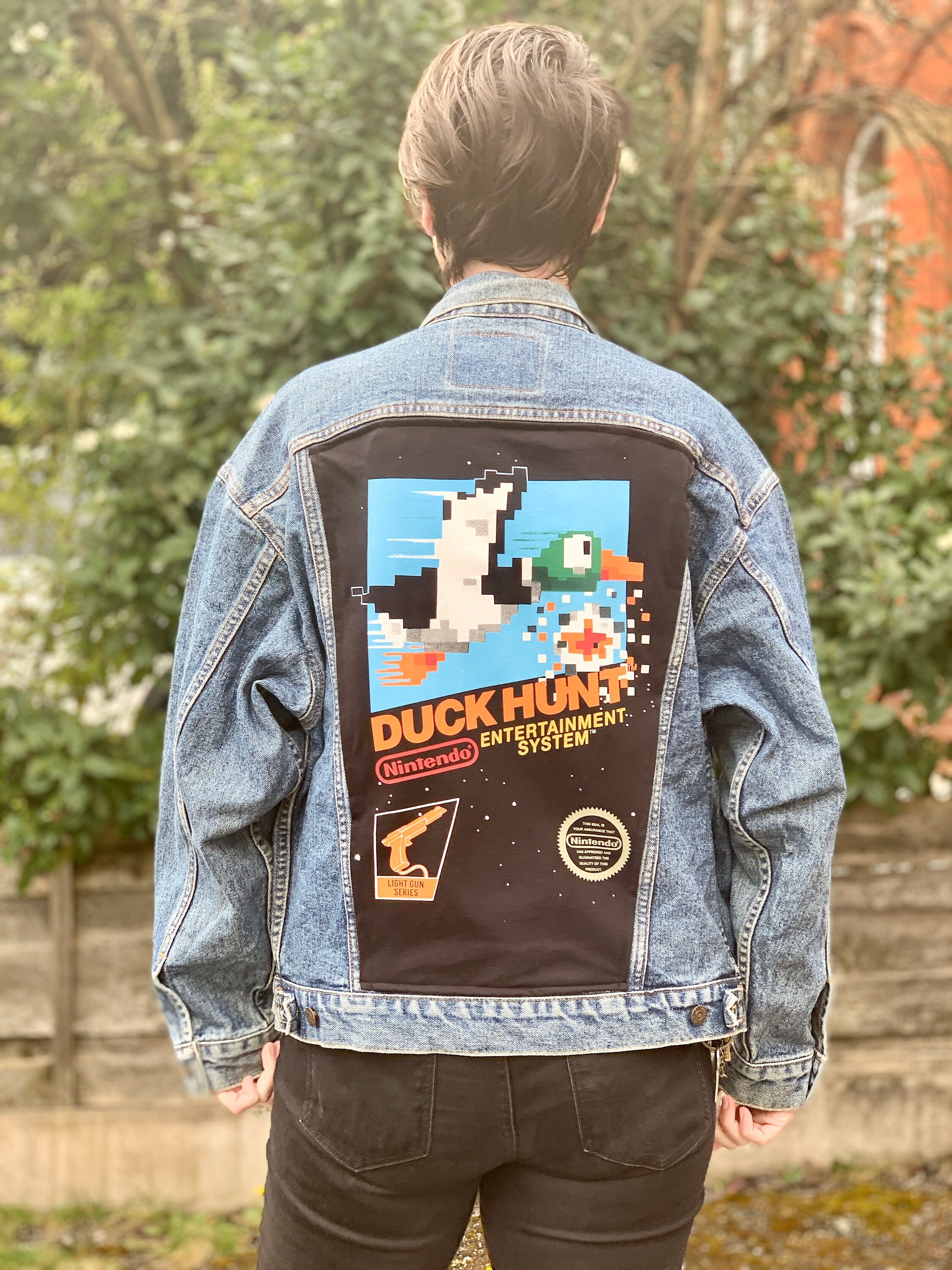 DUCK HUNT NES Vintage Levi's Denim Jacket size M - Etsy Australia