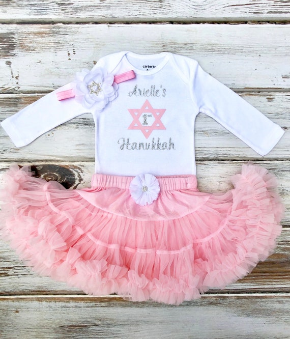 baby girl hanukkah outfit
