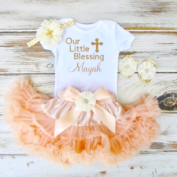 Personalized Baptism Outfit | Baptism Dress | Christening Dress | Baptism Outfit Girl | Christening Outfit | Personalized Baptism Gift Girl