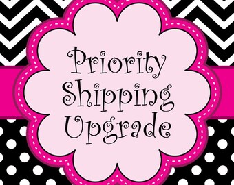 Shipping Upgrade from First Class to 1-3 Day Priority Mail