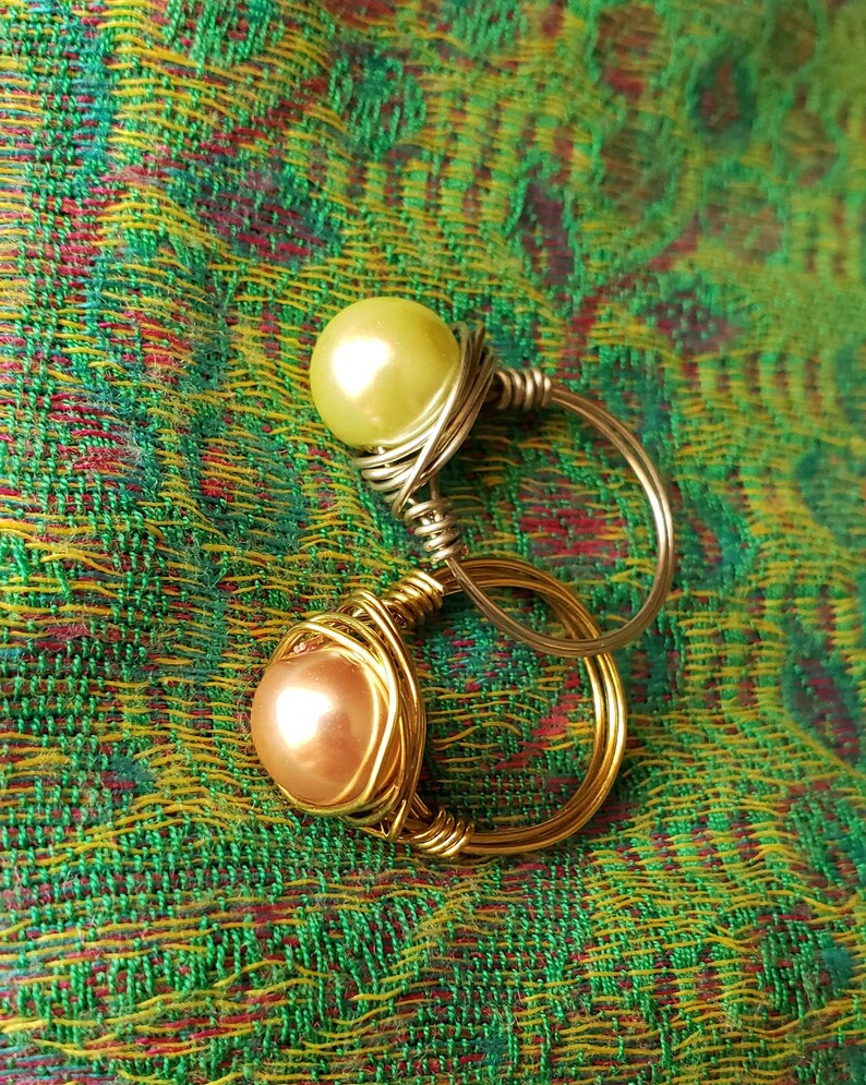 Wire Wrapped Rings
