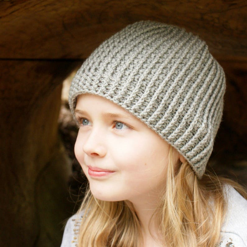 Boy's / Man's Ridge Hat PDF Crochet Pattern. - Etsy UK
