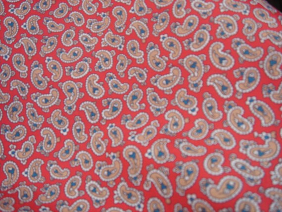 Sale price ! Vintage 1970s Paisley Cute Bowtie Dr… - image 6