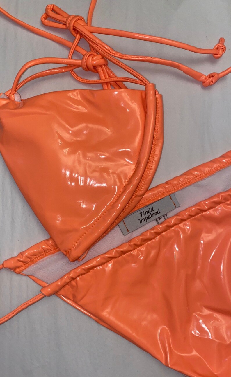 Orange String Bikini Etsy