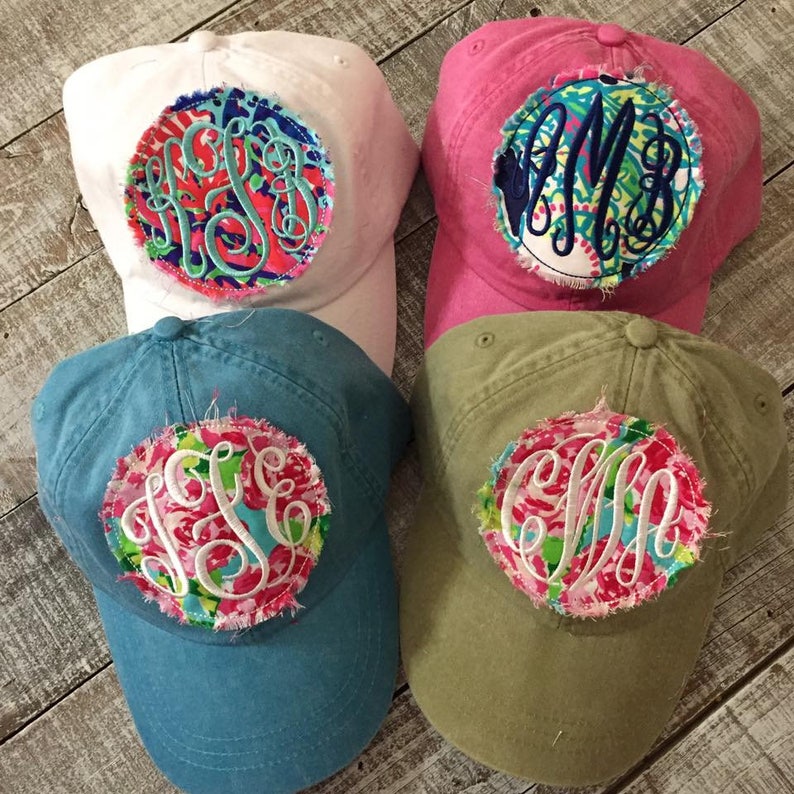 lilly pulitzer baseball hat