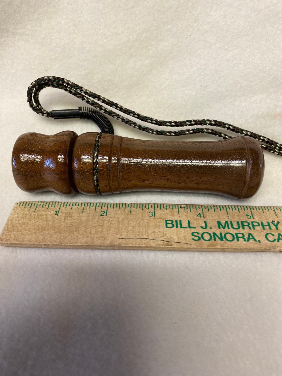 Hand Turned Walnut Duck Call. Etsy