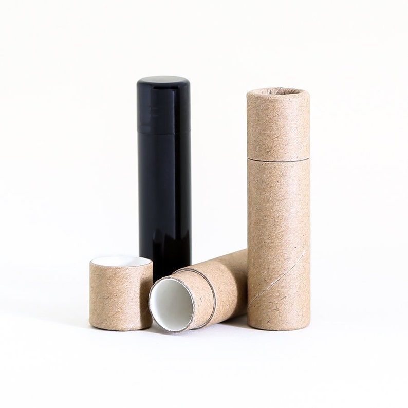 Eco Friendly 6 ML 25 PACK Lip Balm Tube Kraft Cardboard Etsy