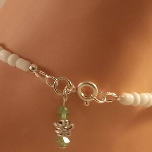 Flower Anklet // Anklet // Bead Anklet