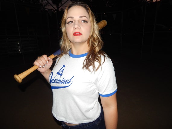 dodgers baseball tee