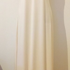 Vintage Slip Dress for Lace Bridal Kaftan Wedding Dress, Bridal Silky Slip dress image 2