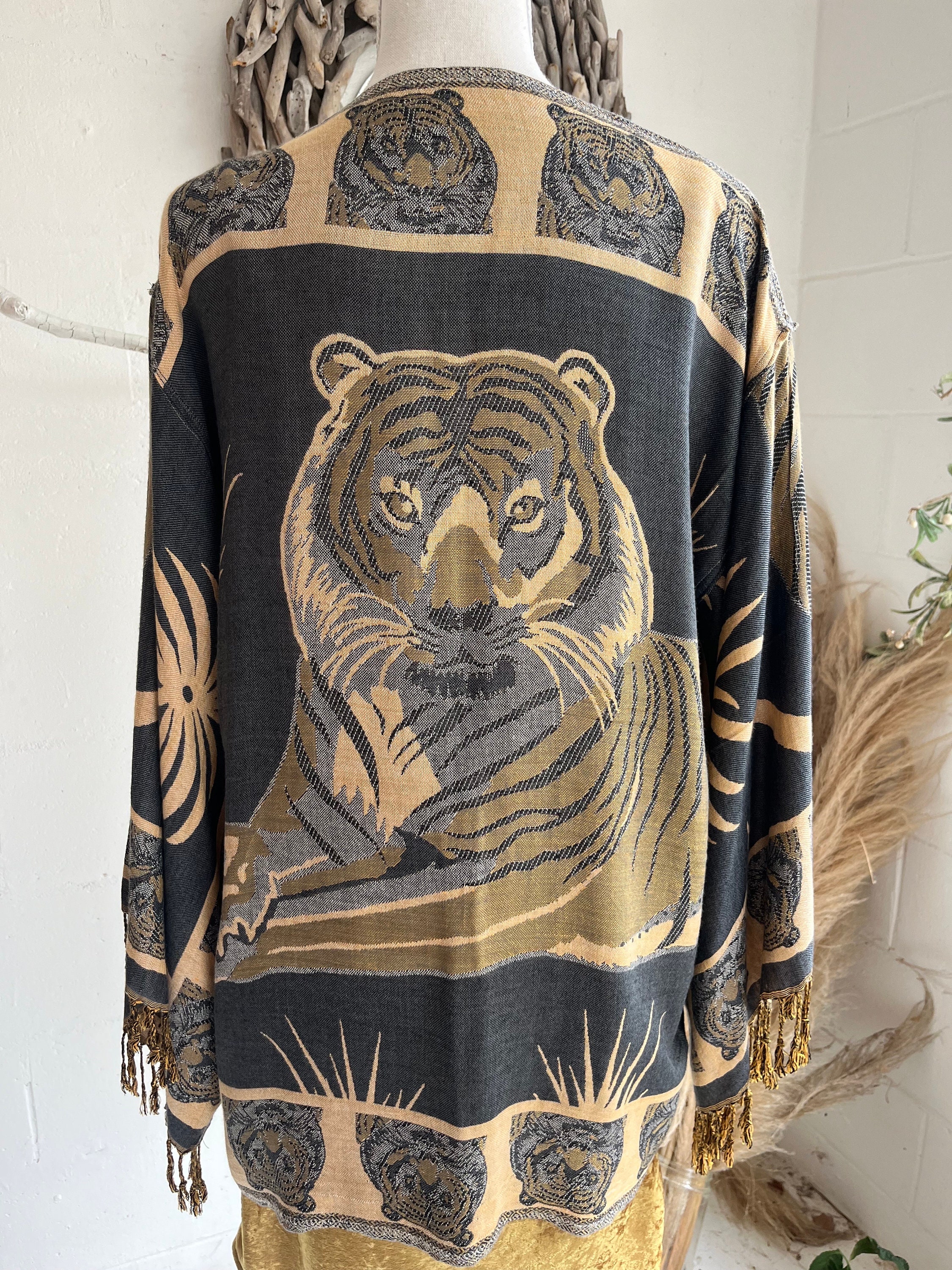 Tiger Kimono - Etsy