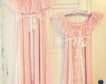 Sweet Pea Sleeve Lace Flower girl dress | Bohemian Flowergirl dress